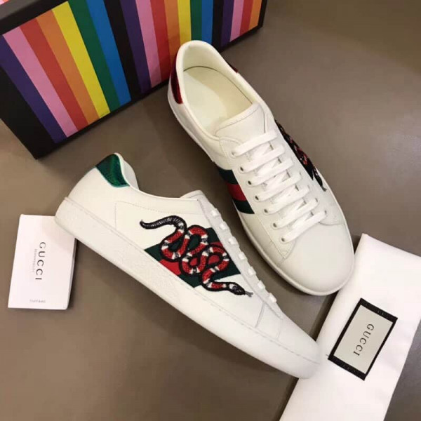 GUCCI ACE EMBROIDERED SNEAKER - GC14