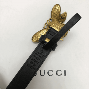 GUCCI BEE BUCKLE BELT