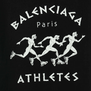 Balenciaga Athletes Print T-Shirt - BBS024