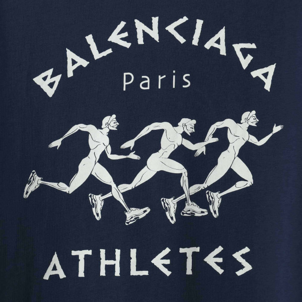 Balenciaga Athletes Print T-Shirt - BBS025