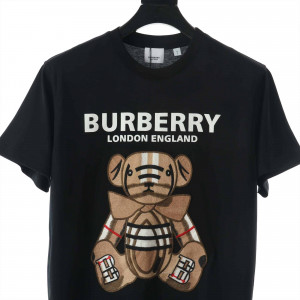 Burberry Teddy Bear Embroidered Logo T-shirt - BBRS14