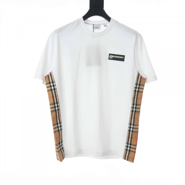 Burberry Vintage Check-Sleeve T-Shirt - BBRS03