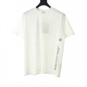 Burberry White Carrick Coordinate T-Shirt - BBRS09