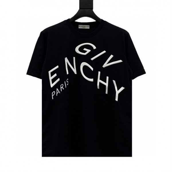 Givenchy Refracted Oversized Embroidered T-Shirt - GVS11
