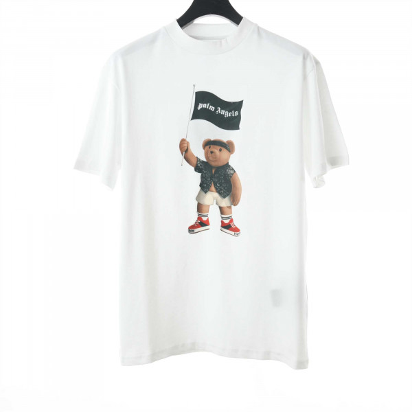 PA White T-Shirt With Print - PA25