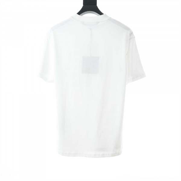 PA White T-Shirt With Print - PA25