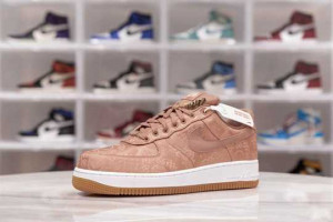 CLOT X NIKE AIR FORCE 1 "ROSE GOLD SILK" - NK40