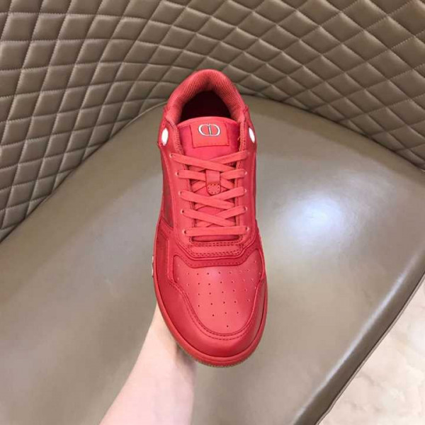 DIOR WORLD TOUR B27 LOW-TOP SNEAKER RED - CDO74