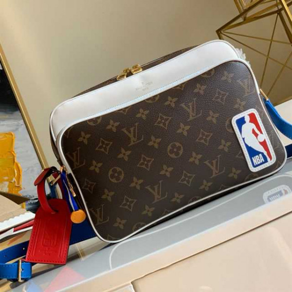 LOUIS VUITTON LV X NBA NIL MESSENGER BAG MONOGRAM CANVAS M45584