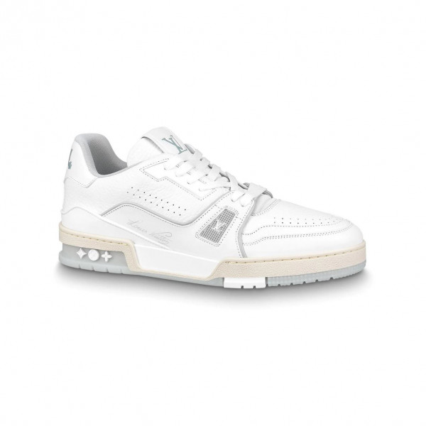 LOUIS VUITTON TRAINER SNEAKERS IN WHITE - LSVT094