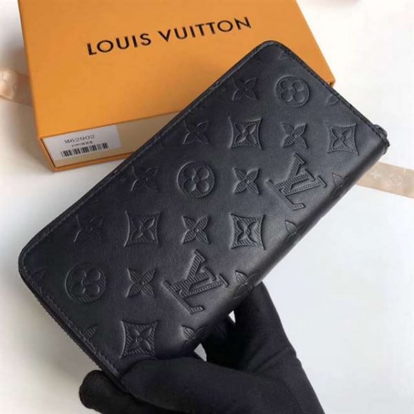 Louis Vuitton Zippy Wallet Vertical Monogram Shadow Leather M62902 - WWE068