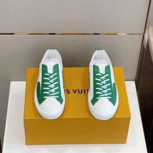 Louis Vuitton Tattoo Sneakers Green Grained Calf Leather - LSVT114