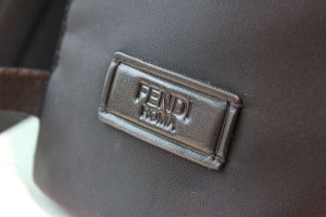 FENDI BACKPACK IN BLACK NYLON - WFB005