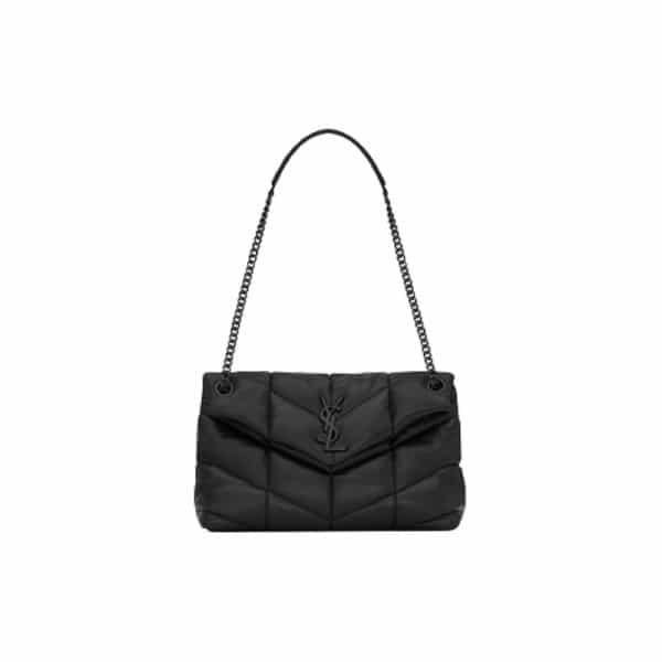 PUFFER SMALL BAG IN QUILTED LAMBSKIN - WBY05