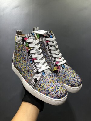 CHRISTIAN LOUBOUTIN HIGH TOP SNEAKER - CL87