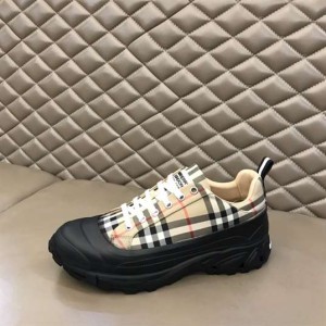 BURBERRY VINTAGE CHECK COTTON ARTHUR SNEAKERS - BBR100