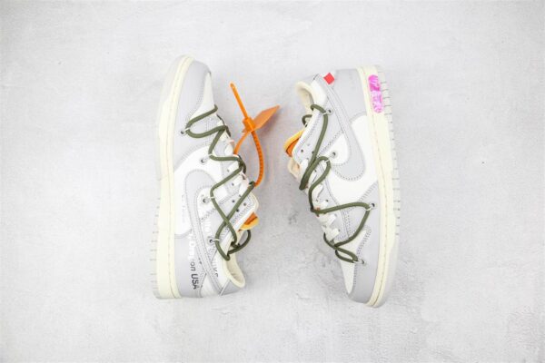 OFF WHITE X NIKE DUNK LOW SNEAKERS -NK67