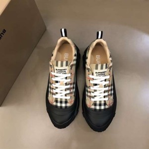 BURBERRY VINTAGE CHECK COTTON ARTHUR SNEAKERS - BBR100