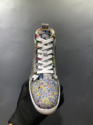 CHRISTIAN LOUBOUTIN HIGH TOP SNEAKER - CL87