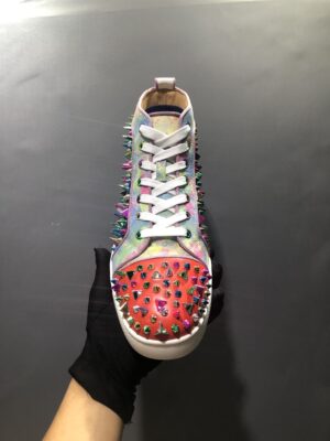 CHRISTIAN LOUBOUTIN HIGH TOP SNEAKER - CL108