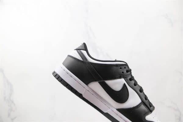 NIKE DUNK LOW RETRO WHITE BLACK - NK72