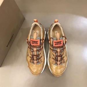 BURBERRY ARTHUR SNEAKERS IN BROWN - BBR099