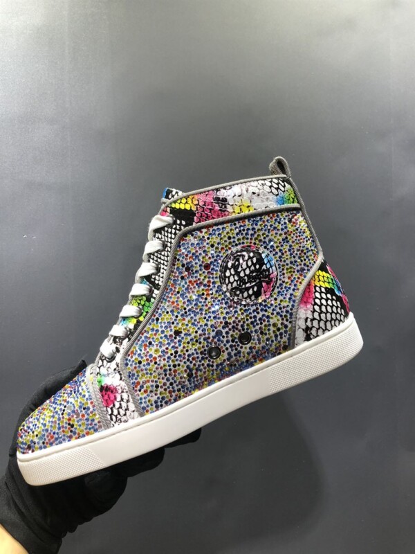 CHRISTIAN LOUBOUTIN HIGH TOP SNEAKER - CL87