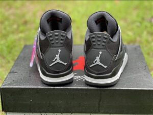 Air Jordan 4 Black Canvas - AJH063