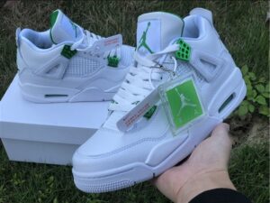 Air Jordan 4 Retro Green Metallic - AJH096