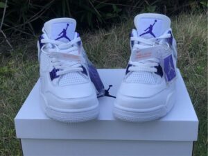 Air Jordan 4 Retro Purple Metallic - AJH098