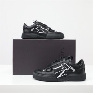 LOW-TOP CALFSKIN VL7N SNEAKER WITH BANDS - VLS029