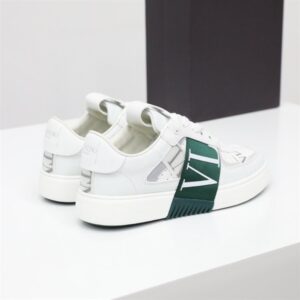 LOW-TOP CALFSKIN VL7N SNEAKER WITH BANDS - VLS032