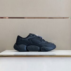 VALENTINO GARAVANI BUBBLEBACK MESH AND SUEDE SNEAKER - VLS033