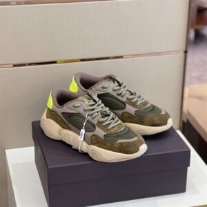 VALENTINO GARAVANI BUBBLEBACK MESH AND SUEDE SNEAKER - VLS034