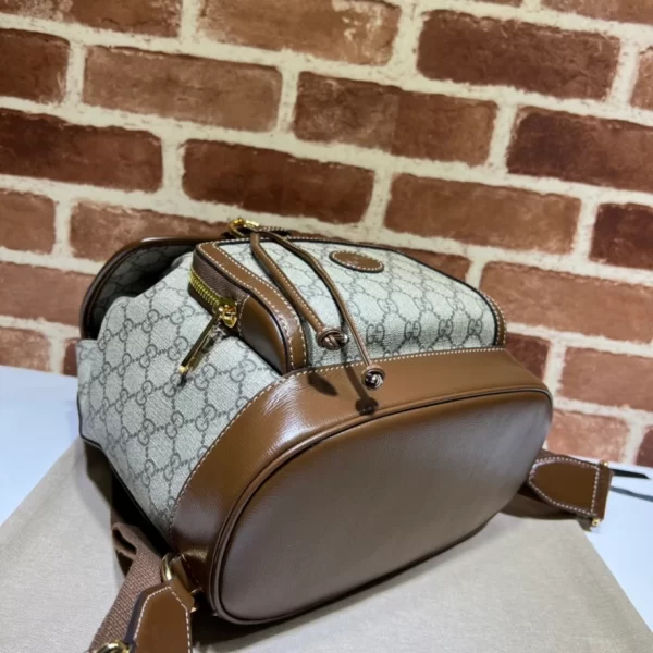 GUCCI BACKPACK WITH INTERLOCKING G - GC23