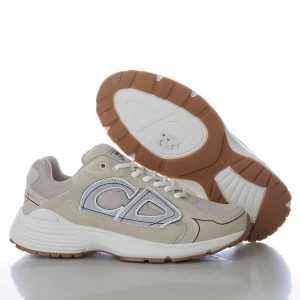 B30 LOW-TOP SNEAKER CREAM MESH AND TECHNICAL FABRIC - CD102