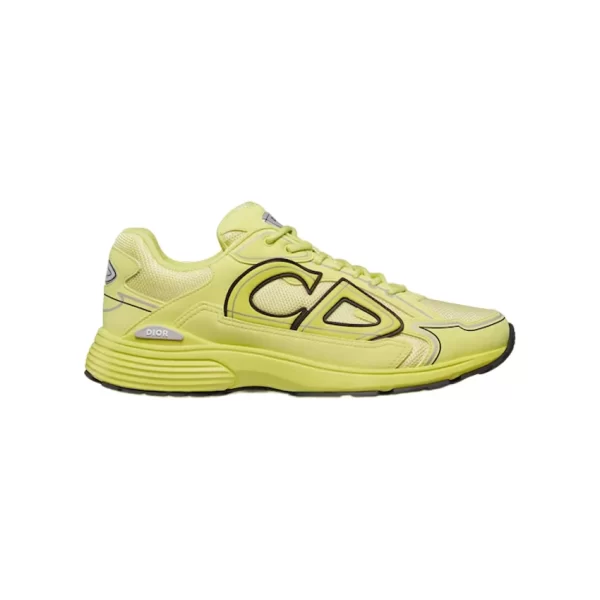 B30 LOW-TOP SNEAKER YELLOW MESH AND TECHNICAL FABRIC - CD106