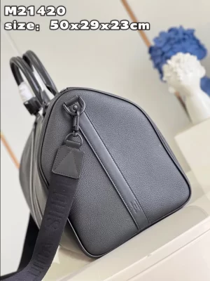 LOUIS VUITON KEEPALL BANDOULIÈRE 50 BAG LV AEROGRAM - WLM551