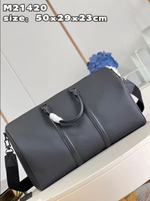 LOUIS VUITON KEEPALL BANDOULIÈRE 50 BAG LV AEROGRAM - WLM551