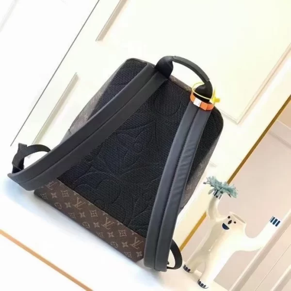 LOUIS VUITTON DEAN BACKPACK MONOGRAM MACASSAR CANVAS - WLM521