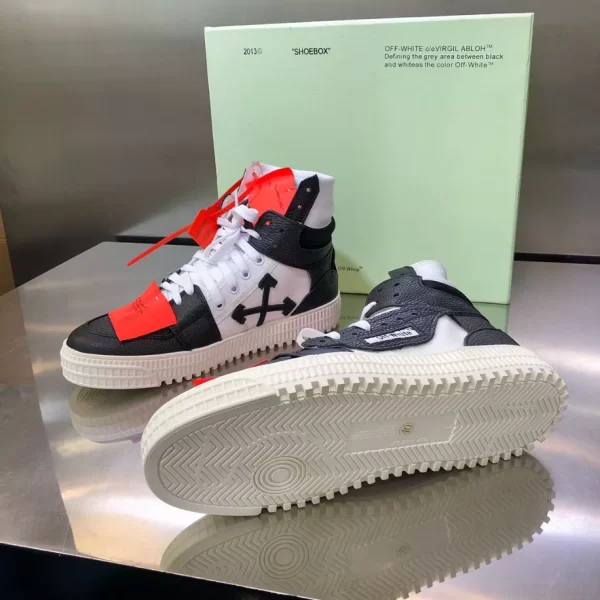 Off-White 3.0 Off Court Calf Leather Sneakers - OFF50