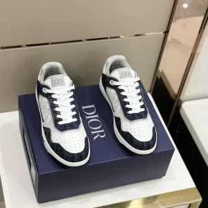 DIOR B27 LOW IN DENIM BLUE WHITE - CD185