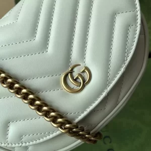 GG MARMONT MATELASSÉ CHAIN MINI BAG - GC45