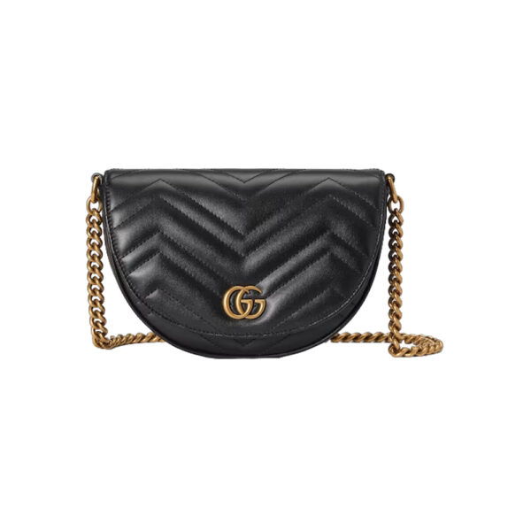 GG MARMONT MATELASSÉ CHAIN MINI BAG - GC46