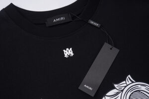 Amiri Logo-Print Cotton T-Shirt - AMS039