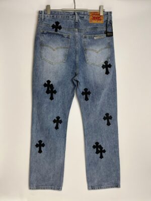 Cross Patch Jeans Chrome Hearts - AJ069