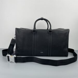 DIOR LINGOT 50 BAG BLACK GRAINED CALFSKIN - DR011