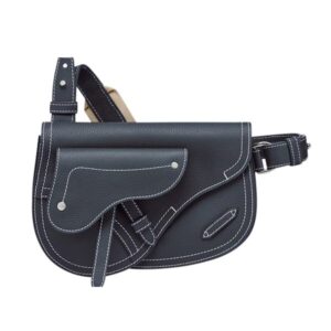 DIOR X KAWS POUCH SADDLE NAVY BLUE - DR029