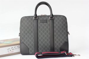 GUCCI GG BLACK BRIEFCASE - GC60