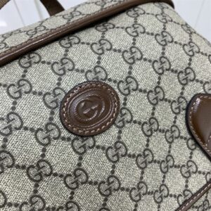 GUCCI MEDIUM BACKPACK WITH INTERLOCKING G - GC52